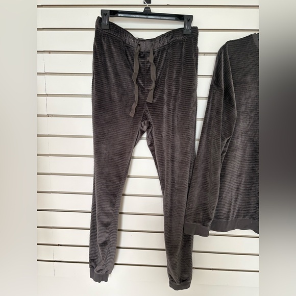 ASOS Velour Ribbed Lounge Set Size Small - Picture 3 of 5